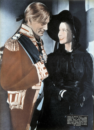 Vivian Leigh and Lawrence Olivier in Alexander Korda's "Lady Hamilton”, "Point of View”, 20/12/1945.