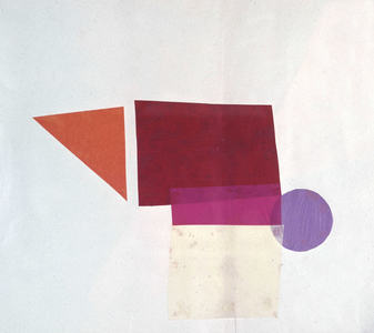 Universal War: Collage work by Olga Rosanova, January 1916