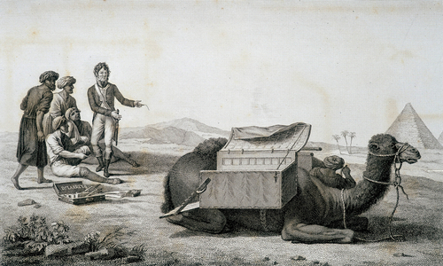 Surgery: Doctor Larrey - in “” Description of Egypt””, Imperial Editions, 1809, modern, vol 2 pl 31