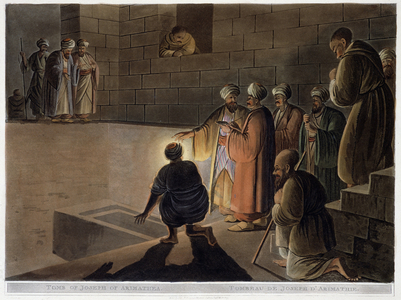 Tomb of Joseph of Arimathia (Arimathee). In “” Views in Egypt”, 1802.