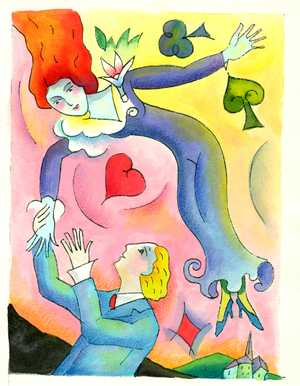 Reconciliation, 2000 (w/c on paper)