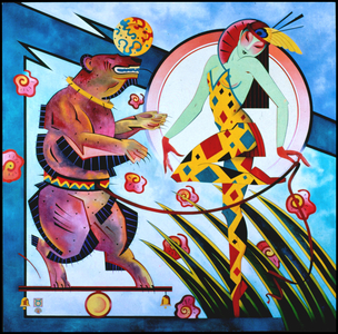 Taurus, 1980-81 (oil on board)