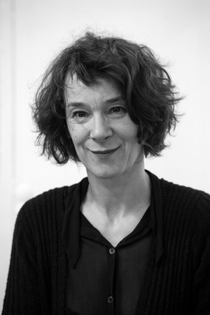 Portrait of Marianne Maury-Kaufmann (Maury Kaufmann), French cartoonist. 36th Angouleme International Film Festival 2009.