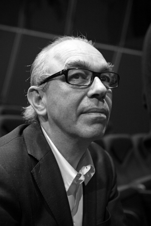 Portrait of Joost Swarte, Dutch cartoonist. 36th Angouleme International Film Festival 2009.