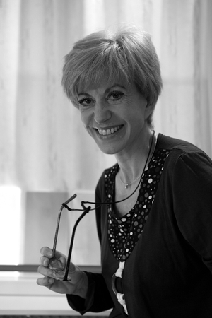 Portrait of Tita Reut, French poet and editor, founder of Editions de l'Ariane. Paris on 7 July 2009.
