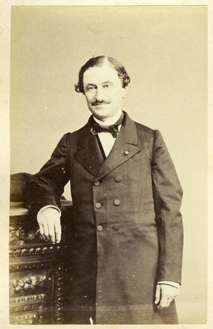 France, Auvergne, Allier (03): portrait of Gilbert Desirat Desmaroux de Gaulmin (1815-1885), depute of the Allier