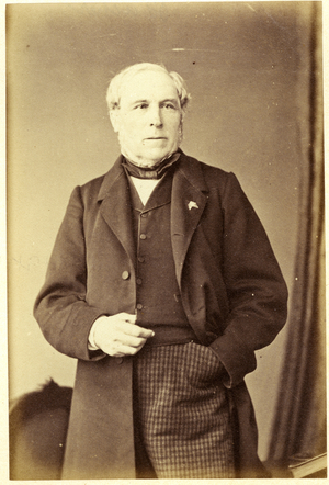 France, Pays de la Loire, Maine et Loire (Maine et Loire) (49): Portrait of Gustave Bucher de Chauvigne (1802-1866), depute of Maine et Loire