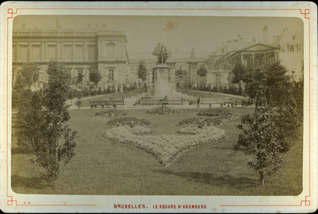 Brussels: Aremberg Square, 1885 - Alfred Gerson