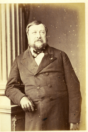 France, Lorraine, Meurthe-et-Moselle (Meurthe and Moselle) (54): Portrait of Baron Henri Albert Leopold Buquet (1809-1889), depute of the Meurthe