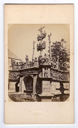 Plougastel, Finistere (29), Brittany, France, The Calvary of Plougastel, 1860