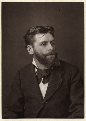 Portrait of Alfred Roll (1846-1919), French painter - Photography 1880