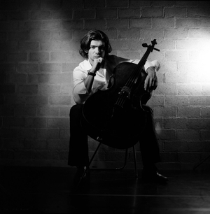 Portrait of Gautier Capucon (born 1981), French cellist. Chambery, August 2006.