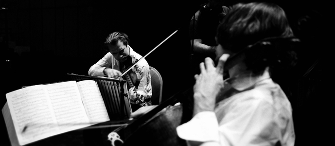 Gautier Capucon, cellist and Renaud Capucon, violinist.