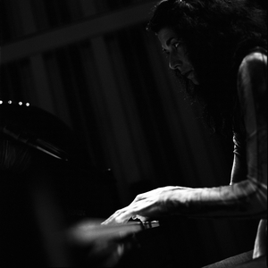 Portrait of Marielle Labeque (born 1952), French pianist, Chambery, 2003.