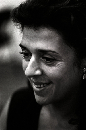 Portrait of Elena Bashkirova, Russian pianist, Chambery, 2003.