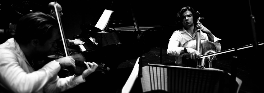 Gautier Capucon, cellist and Renaud Capucon, violinist.