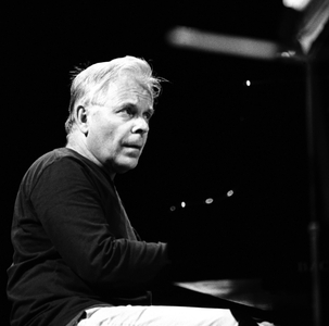 Portrait of Stephen Kovacevich (born 1940), American pianist.