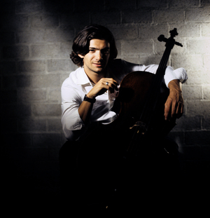Portrait of Gautier Capucon (born 1981), French cellist. Chambery, August 2006.