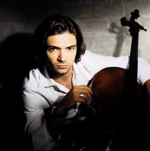 Portrait of Gautier Capucon (born 1981), French cellist. Chambery, August 2006.