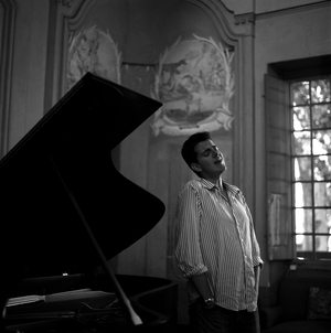 Portrait of Philippe Jarrousky (born 1978), French singer, Chambery, 2005.