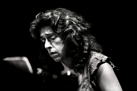 Portrait of Elena Bashkirova, Russian pianist, Chambery, 2003.