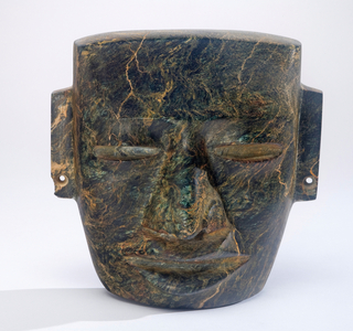 Mask, Central Highlands, Mexico, c.250-550 (greenstone)