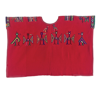 Blouse [Huipil], Quiche, Guatemala, 20th century (cotton, silk & dye)
