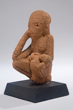 Mother and child, Nigeria, c.500 BCE-200 AD (pottery)