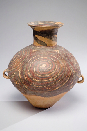 Painted jar, c.2500 BC (pottery)