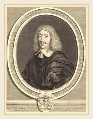 Robert Nanteuil, French (1623-1678), Melchior de Gillier, 1652, engraving ©LisztCollection/Leemage