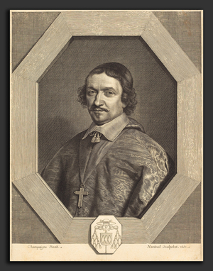 Robert Nanteuil after Philippe de Champaigne (French, 1623 - 1678), Victor Bouthillier, 1651, engraving ©LisztCollection/Leemage