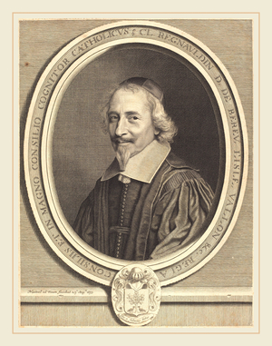 Robert Nanteuil, French (1623-1678), Claude Regnauldin, 1658, engraving ©LisztCollection/Leemage