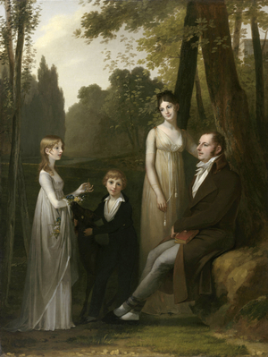 Rutger Jan Schimmelpenninck and his family, 1801-02 (oil on canvas)