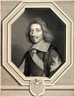 Robert Nanteuil (French, 1623 - 1678). Portrait of Michel le Tellier, 1658. Engraving and etching.  ©LisztCollection/Leemage