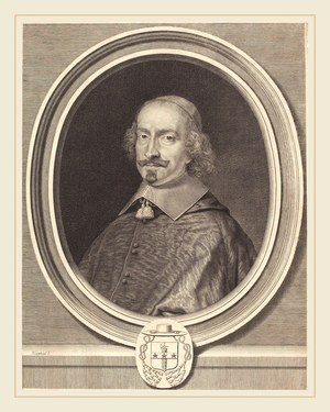 Robert Nanteuil, French (1623-1678), Cardinal Jules Mazarin, 1652, engraving ©LisztCollection/Leemage