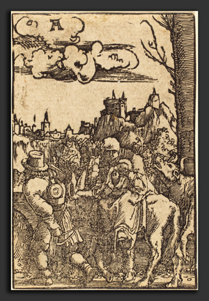 La fuite en Egypte - Albrecht Altdorfer (German, 1480 or before - 1538), The Flight into Egypt, c. 1513, woodcut