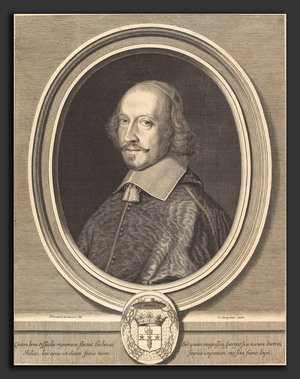 Robert Nanteuil (French, 1623 - 1678), Cardinal Jules Mazarin, 1658, engraving ©LisztCollection/Leemage