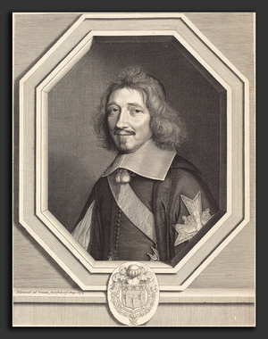 Robert Nanteuil (French, 1623 - 1678), Chancellor Michel Le Tellier, 1658, engraving ©LisztCollection/Leemage