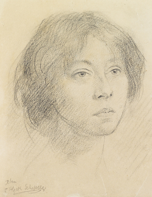 Alick Schepeler (pencil on paper)