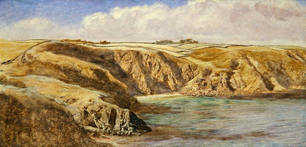 Parn Voose Cove (oil on canvas)