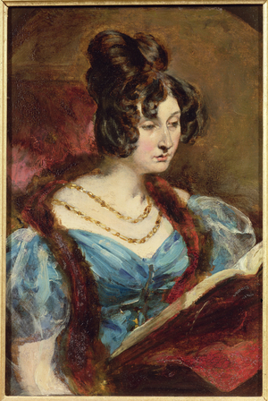 Portrait of a Lady (oil on canvas)