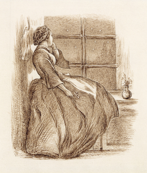 Lost Love, c.1859 (pen & ink)
