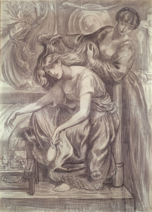 Desdemona's Death Song (pencil on paper)