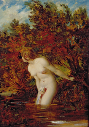 The Bather (oil on canvas)