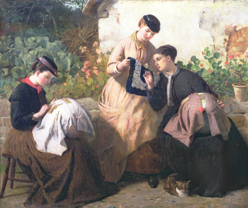 A Honiton Lace Manufactory, c.1869