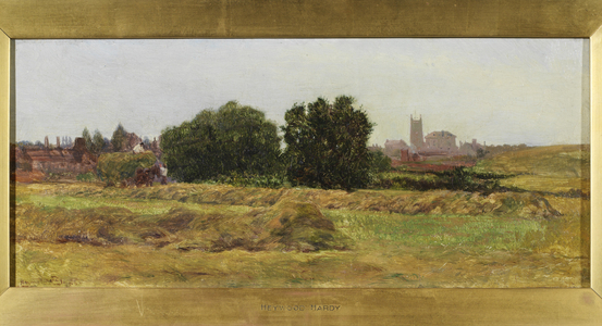 Keynsham, Gloucestershire (oil on canvas)