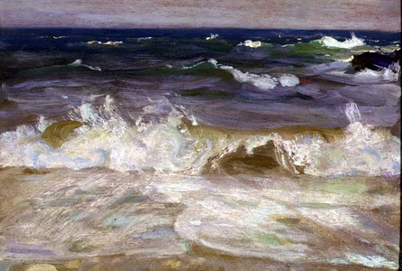 Study of Waves, 1906 (panel)