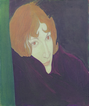 Head of a Girl (w/c on paper)