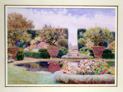 A Formal Garden in Rome