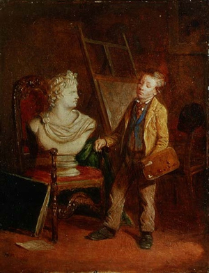 The Young Artist, 1878 (panel)